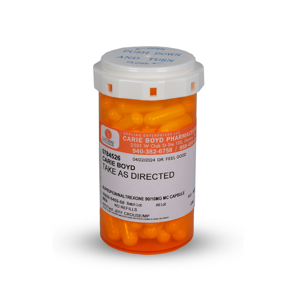 Bupropion/ Naltrexone Capsules - Carie Boyd Pharmaceuticals